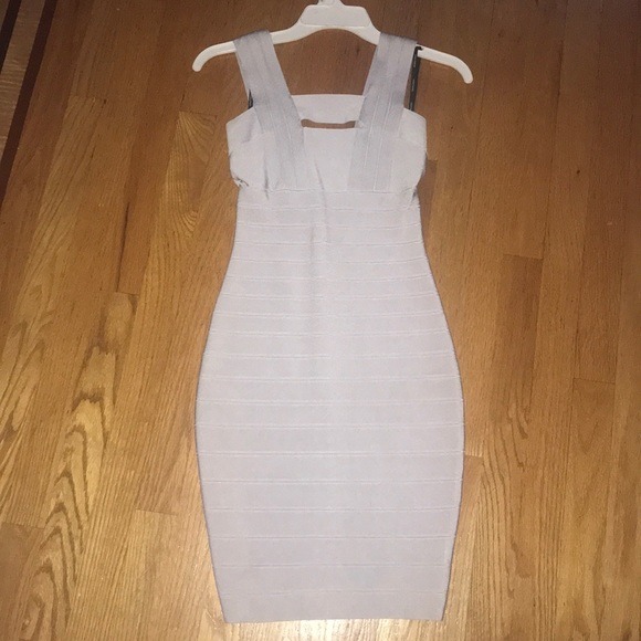 Marciano Cream Bodycon Dress - Picture 1 of 4
